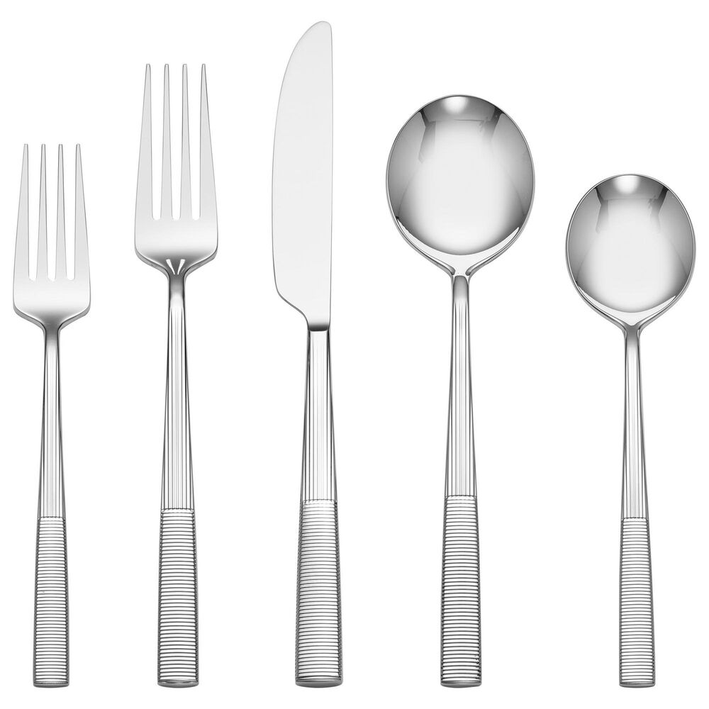 Oneida Modulus 20-Piece Flatware Set in Stainless Steel, , large