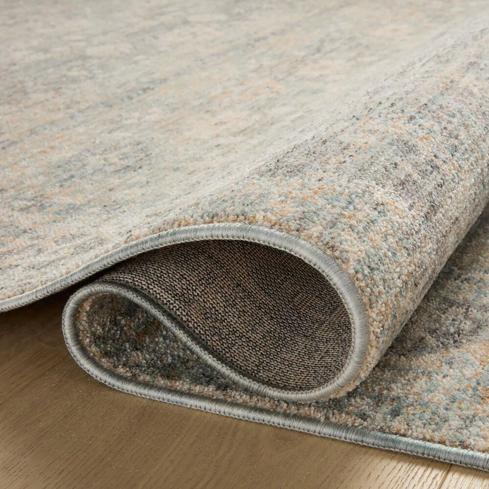 Angela Rose Blake 2&#39; x 3&#39; Sky and Beige Area Rug, , large