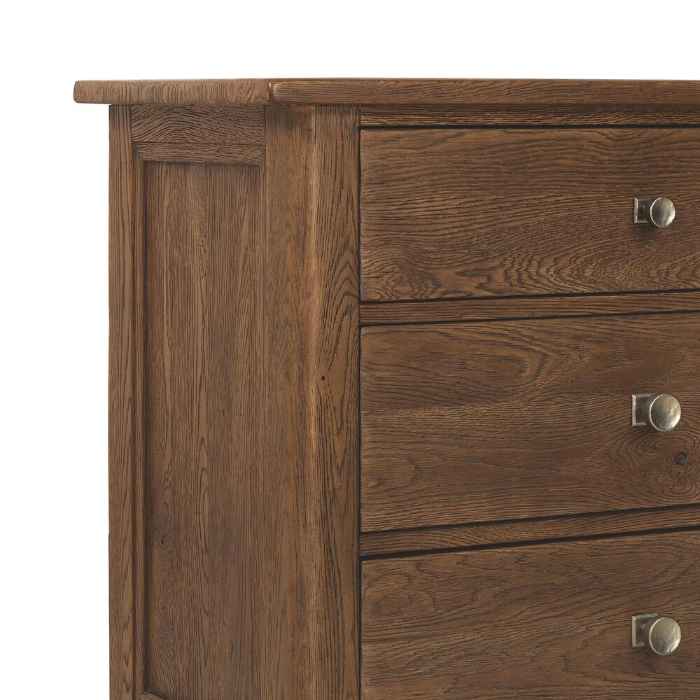 Hooker Furniture Driftwood 3-Drawer Nightstand in Worn Saddle, , large