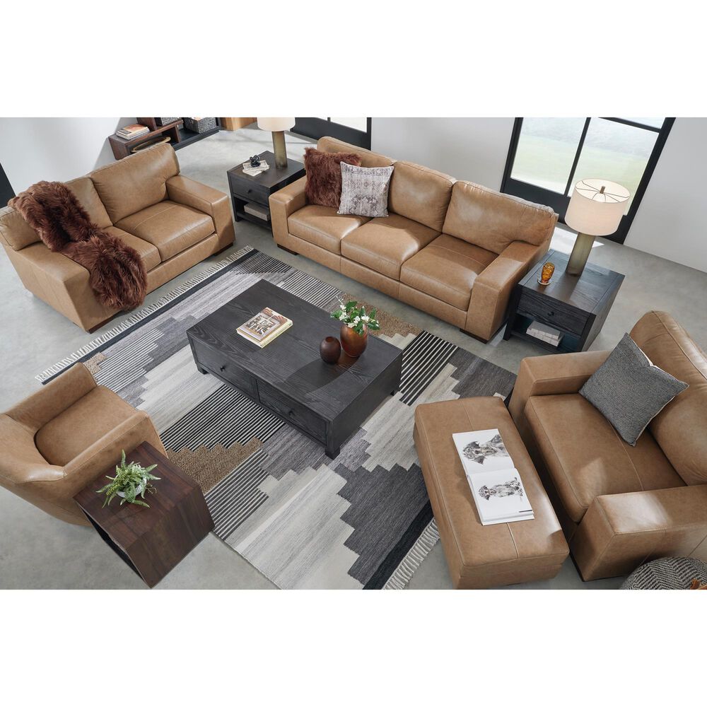 Signature Design by Ashley Lombardia Stationary Loveseat in Tumbleweed, , large