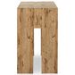 Four Hands Abaso Console Table in Rustic Wormwood Oak, , large