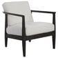 Uttermost Brunei Accent Chair in White, , large