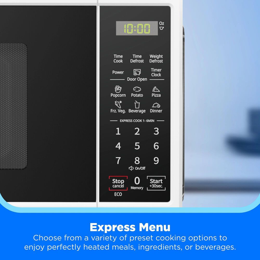 Midea 0.7 Cu. Ft. Countertop Microwave Oven in White, , large