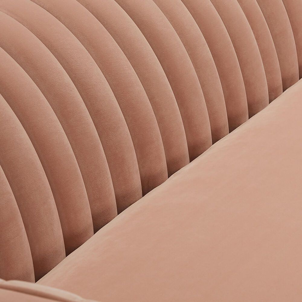 Joybird Chelsea Sofa in Royale Blush Velvet and Mocha, , large