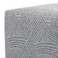 Catnapper Abraxas Castered Cocktail Ottoman in Oyster, , large