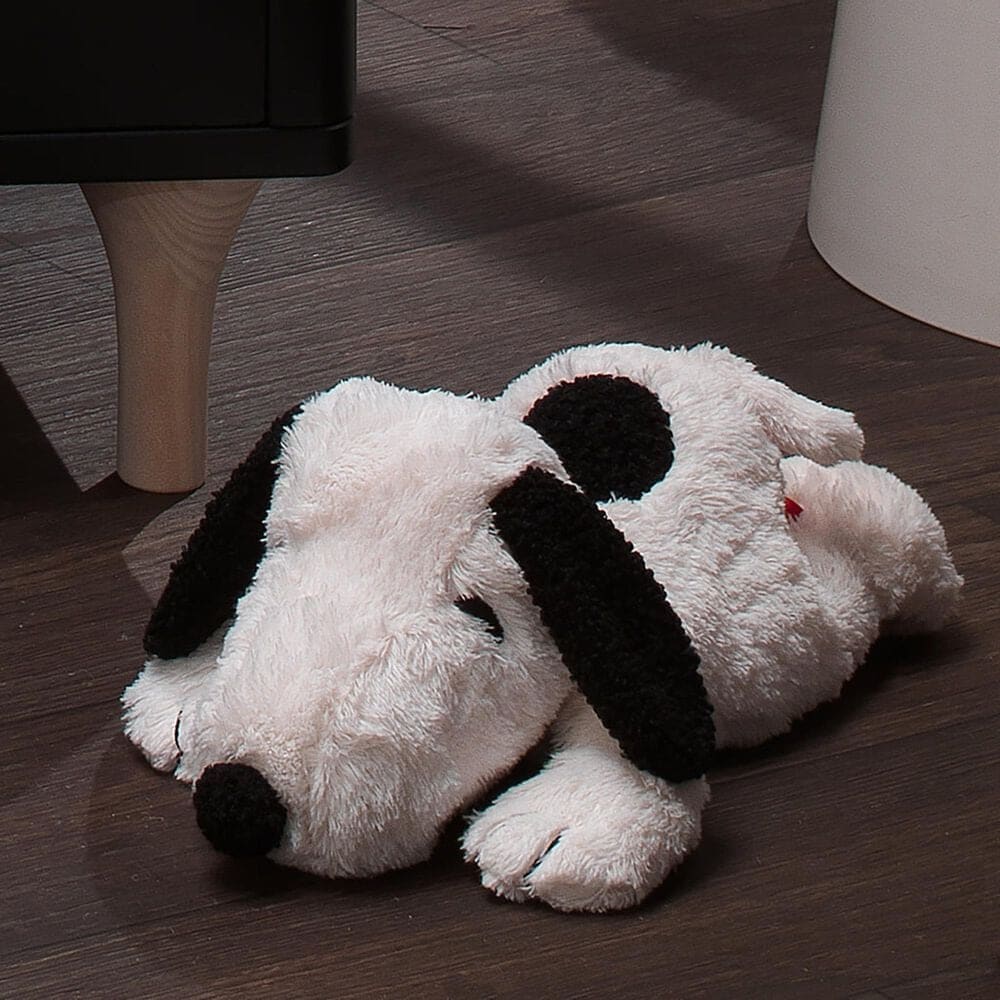 Lambs and Ivy Classic Snoopy Plush Stuffed Animal Toy - Dog in White, , large