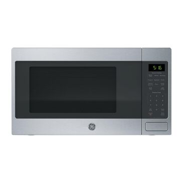 GE Appliances 1.6 Cu. Ft. Countertop Microwave Oven in Stainless Steel, , large