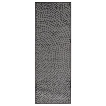 Feizy Rugs Gaspar 2"10" x 8" Castle and Dark Gray Runner, , large