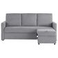 Lifestyle Solutions Mia Convertible Sofa in Light Gray, , large