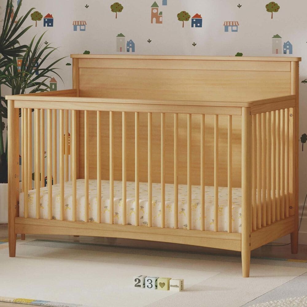 DaVinci Frem 4-in-1 Convertible Crib in Honey, , large
