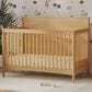 DaVinci Frem 4-in-1 Convertible Crib in Honey, , large