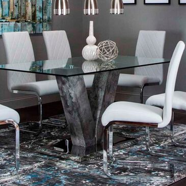 Penny Lane Veneto 5-Piece Dining Set in Cement, , large
