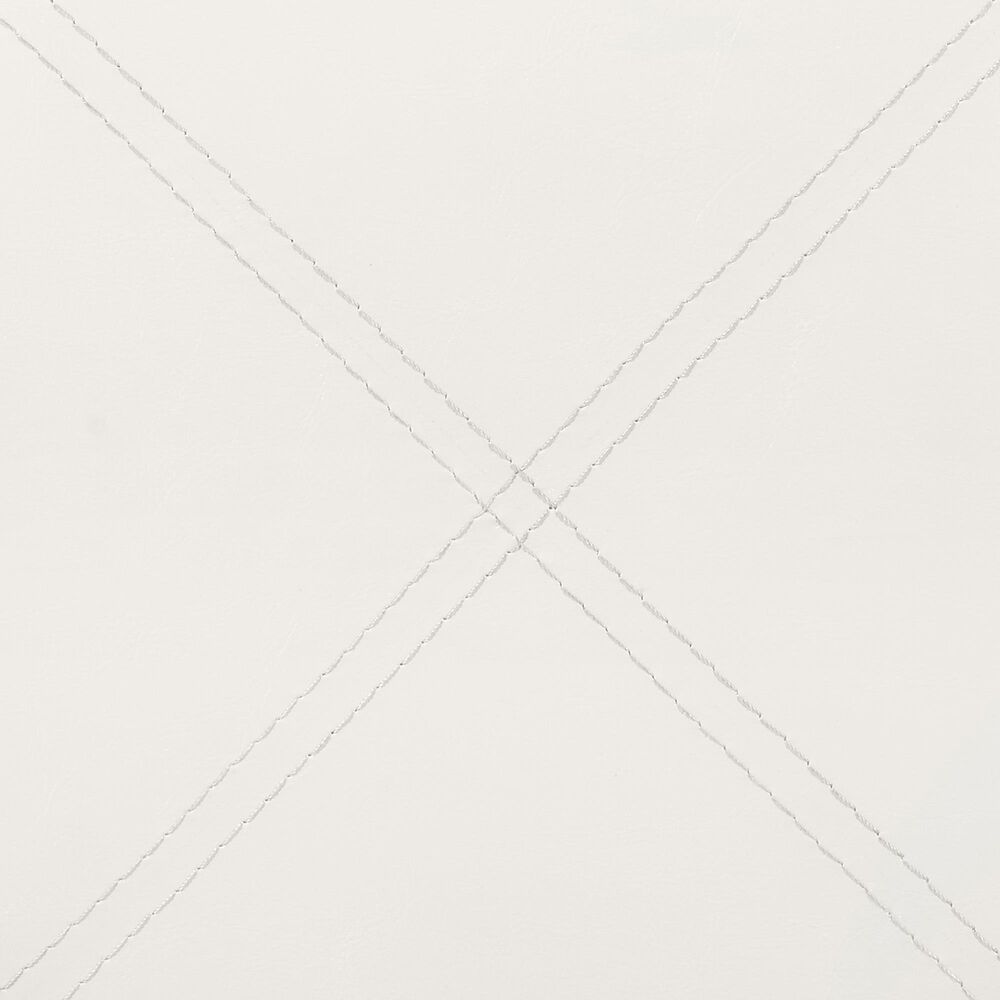 Linon Home Decor Lancer Tavern 3-Piece Counter Set with Faux Marble Top in Crisp White, , large