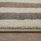Feizy Eden Striped Ivory and Multicolor 2"6" x 7"3" Runner, , large