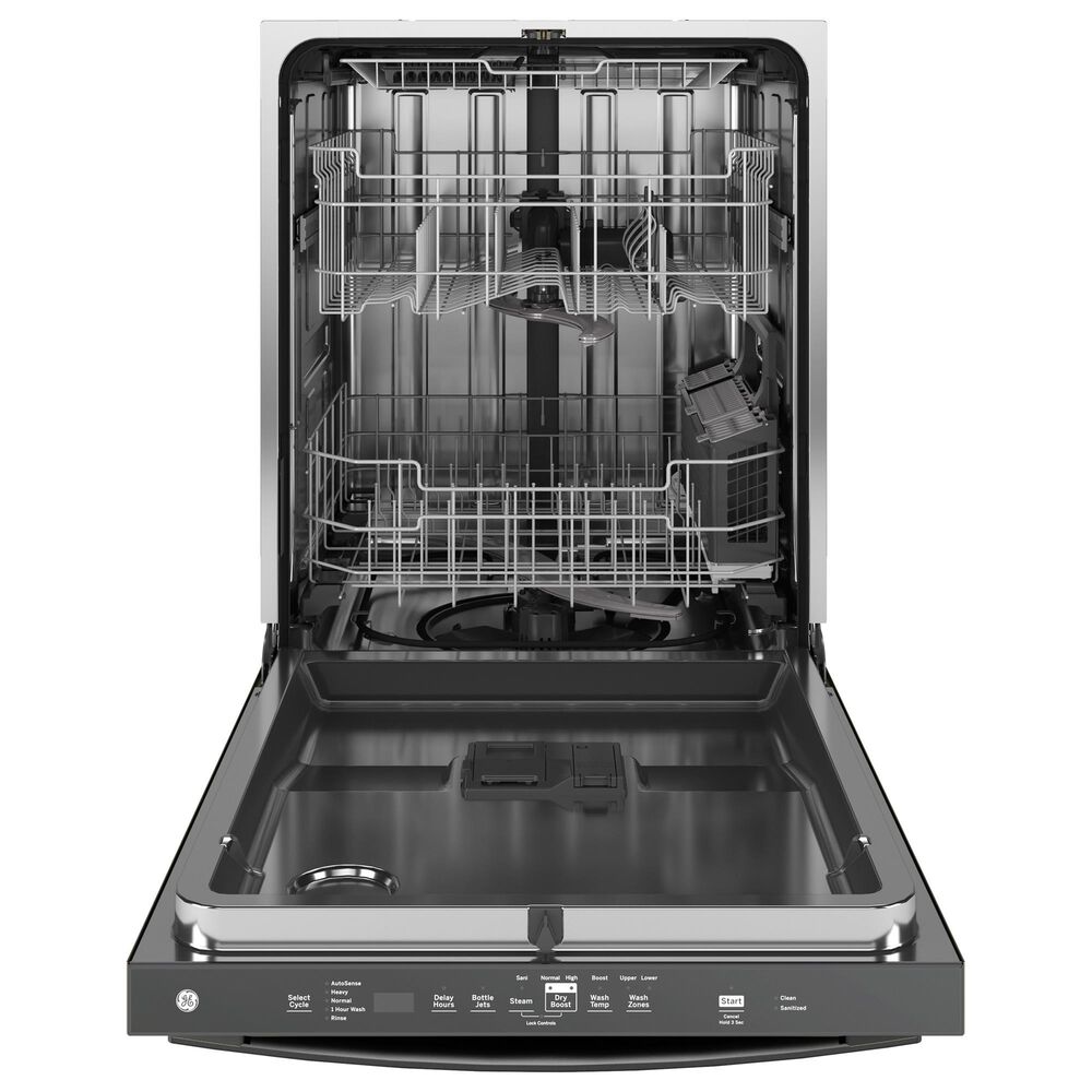GE Appliances 24&quot; Built-In Bar Handle Dishwasher with 45 dBA Quiet Package in Fingerprint Resistant Black Slate, , large
