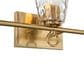 Creative Coop Imogen 3-Light Vanity Light in Brushed Gold, , large