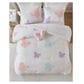 Hampton Park Rio 4-Piece Full/Queen Comforter Set in Purple, Blush Pink and Bright White, , large