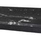 Four Hands Hammered Iron Console Table-Charcoal Marble, , large