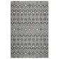 Dalyn Rug Company Portico PO4 Gray 5" x 7"6" Area Rug, , large