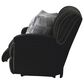 Catnapper Comet Lay Flat Reclining Loveseat in Black, , large