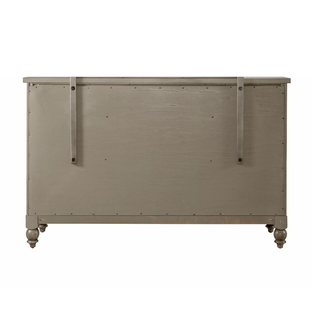 Belle Furnishings Americana Farmhouse 9 Drawer Dresser Only in Dusty Taupe and Black, , large