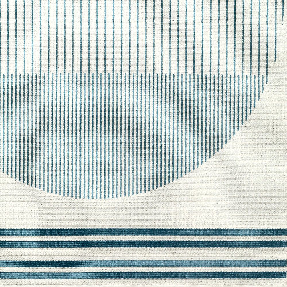 Surya Alfresco 3&#39;7&quot; x 5&#39;7&quot; Light Silver, Beige, Charcoal and Nickel Indoor/Outdoor Area Rug, , large