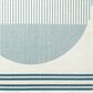 Surya Alfresco 3"7" x 5"7" Light Silver, Beige, Charcoal and Nickel Indoor/Outdoor Area Rug, , large