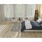 Nourison Fusion Cream and Gray 2"2" x 7"6" Runner, , large
