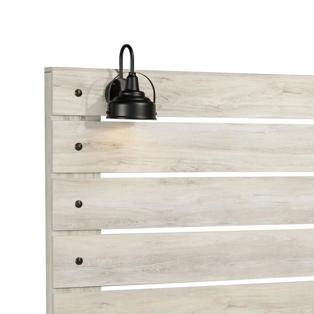Ashley Cambeck Queen Slat Headboard in Whitewash with Charging Capabilities and Lighting, , large