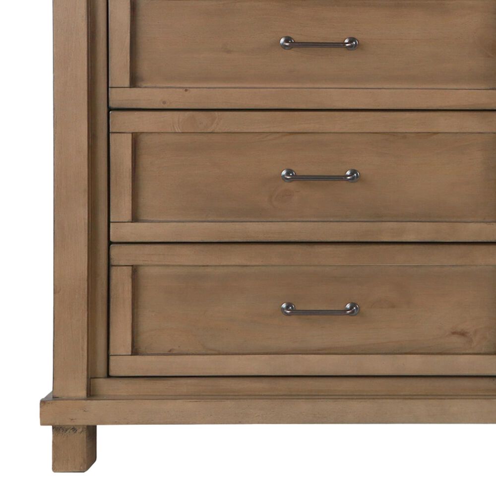 Baby Appleseed Rowan 6-Drawer Double Dresser in Sandwash, , large