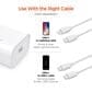 Hypercel 20W USB-C PD Wall Charger in White, , large