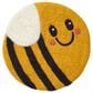 Once Again Home Bee Wool Trivet in Yellow, , large
