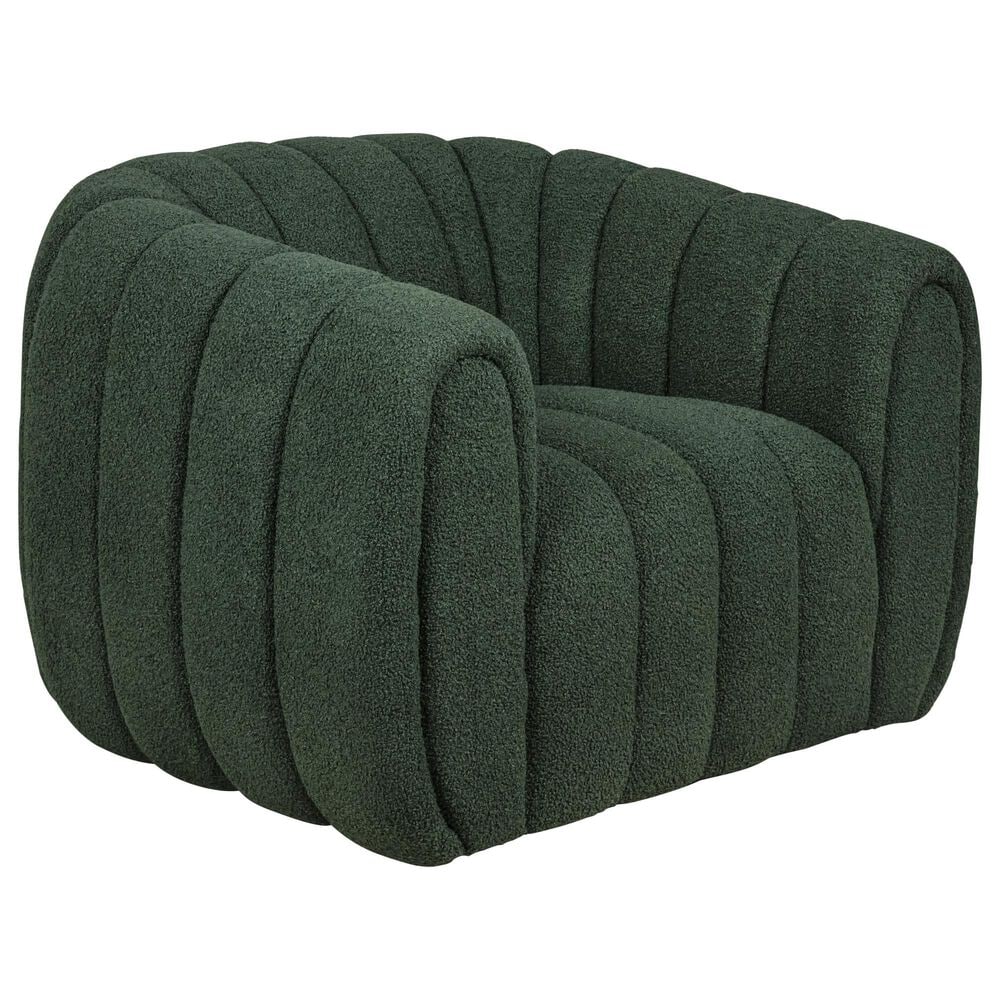 Mayberry Hill Flamingo Swivel Chair in Ching Hunter Green, , large