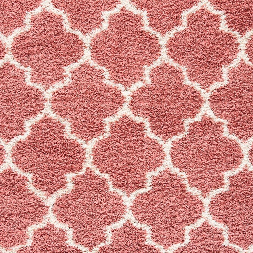 Safavieh Venus Shag 4&#39; x 6&#39; Pink and Ivory Area Rug, , large