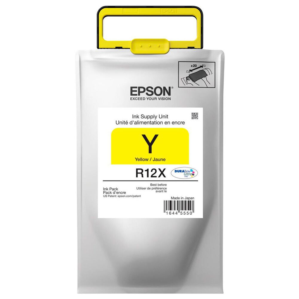 Epson R12X DURABrite Ultra High-Capacity Yellow Ink Pack, , large