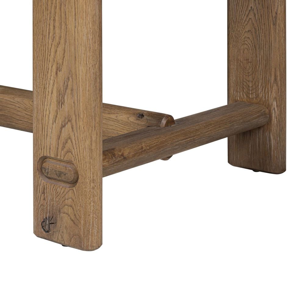Four Hands Bramwell Dining Table 118"-Weathered Oak-Weathered Oak Veneer, , large