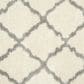 Safavieh Dallas Shag SGD257F-28 2"3" x 8" Ivory/Grey Runner, , large