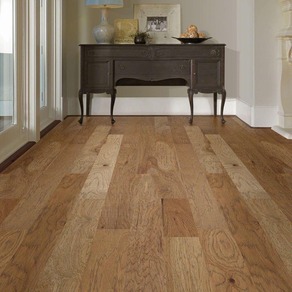 Shaw Epic Plus Riverstone 6 3/8&quot; Sunkissed Hickory Hardwood, , large