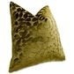 Vista Haus Larkin 19" x 19" Square Throw Pillow in Olive, , large