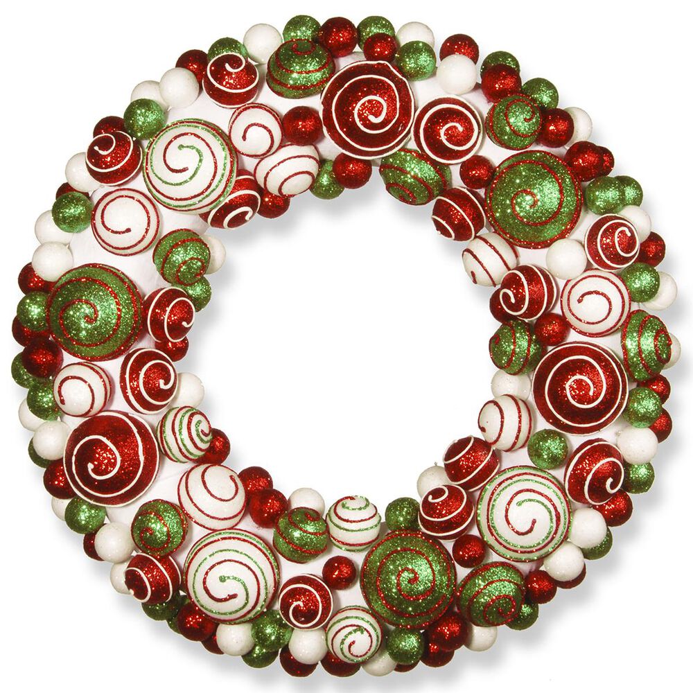 National Tree 20" Ornament Wreath, , large