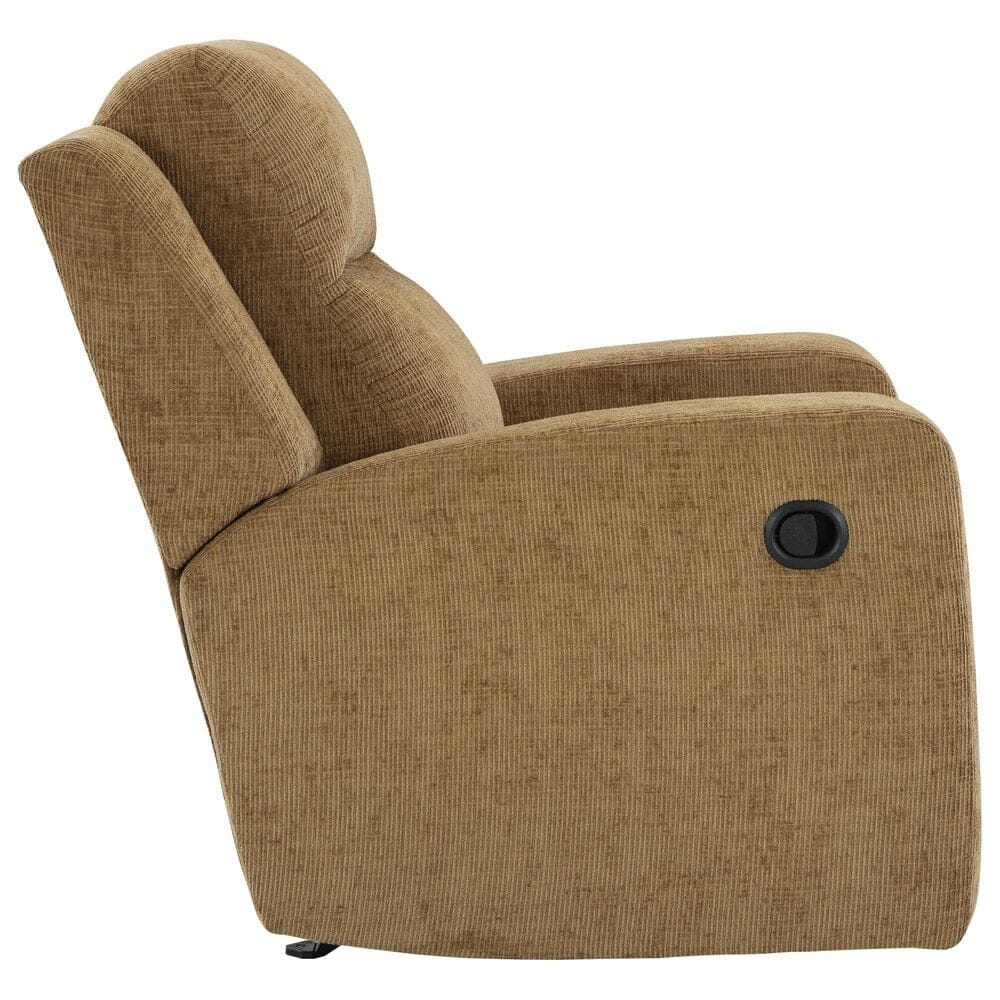Ashley Kanlow Manual Rocker Recliner in Honey, , large