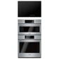Bosch 800 Series 2-Piece Kitchen Package with Stainless Steel 6.2 Cu. Ft. 3D HotAir Combination Oven and Black 30" Electric Cooktop, , large