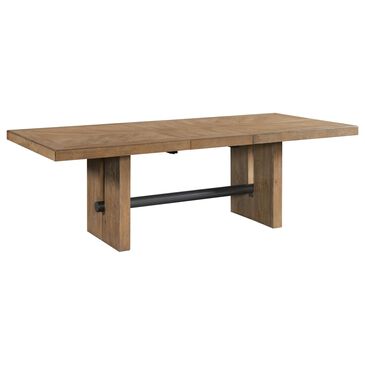 Hawthorne Furniture Landmark 42 X 76-96" Trestle Table in Weathered Oak, , large