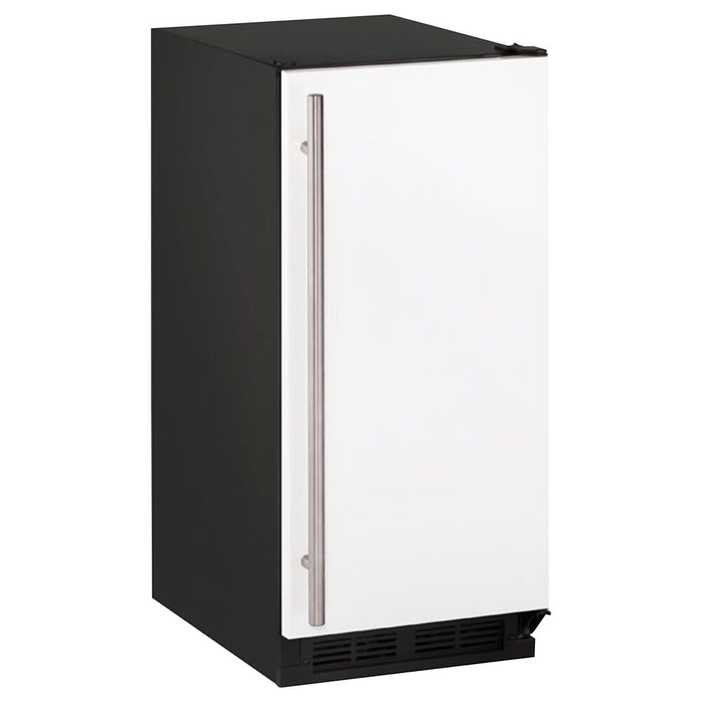 U-Line 15" Clear Ice Machine in White, , large