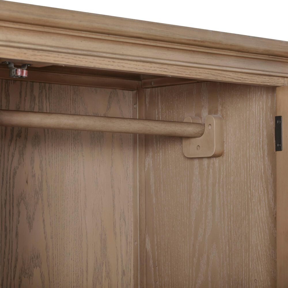 Riva Ridge Oxford 4-Drawer Chifferobe in Tan, , large