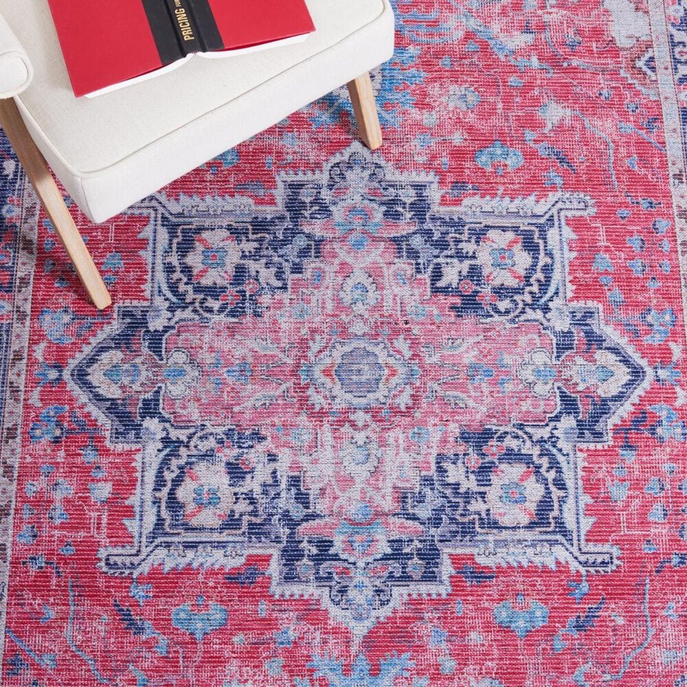 Safavieh Serapi SEP323 9&#39; x 12&#39; Red and Navy Area Rug, , large