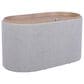 Rta Products Storage Ottoman with Reversible Tray Top in Natural, , large