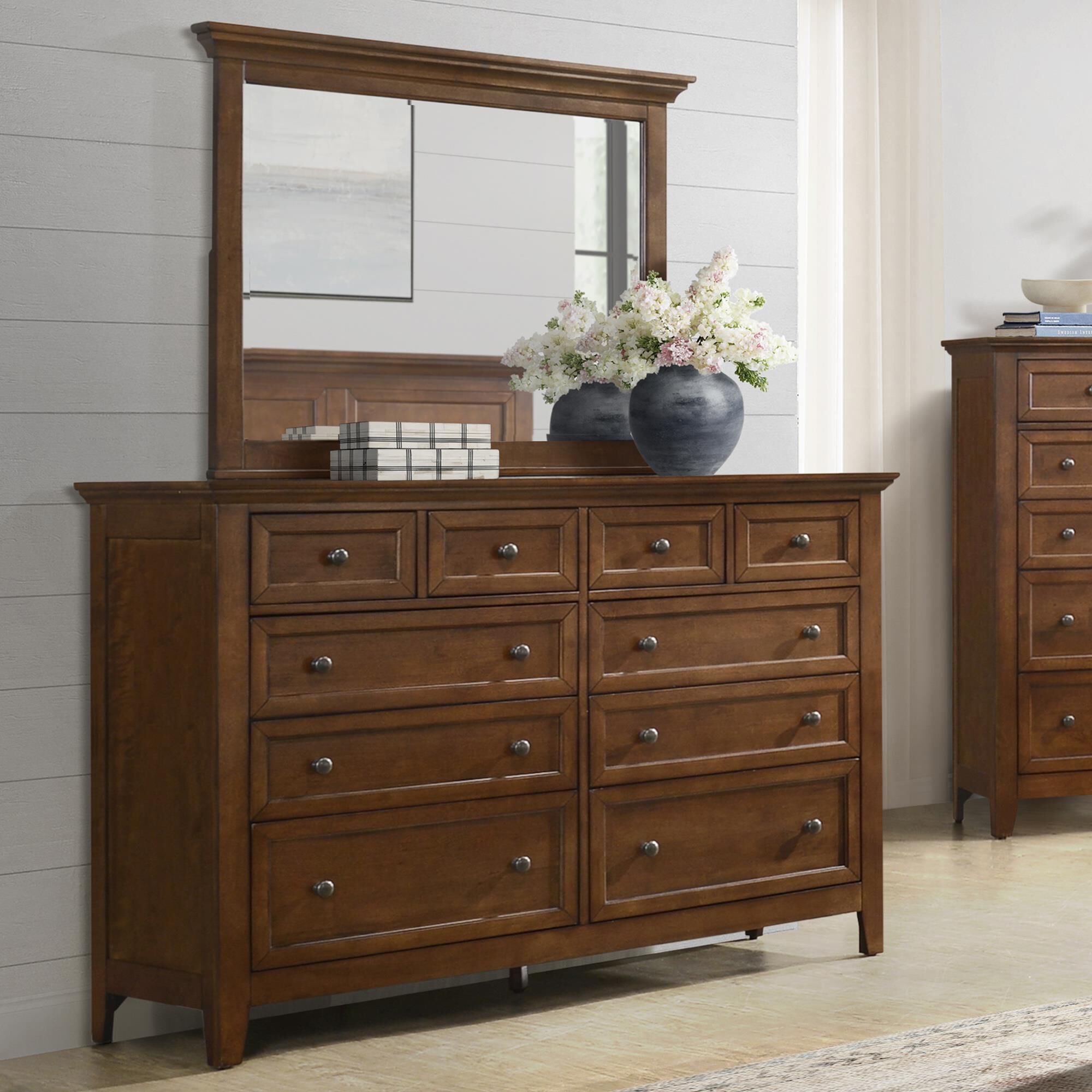 Hawthorne Furniture San Mateo 4 Piece Queen Storage Bedroom Set in
