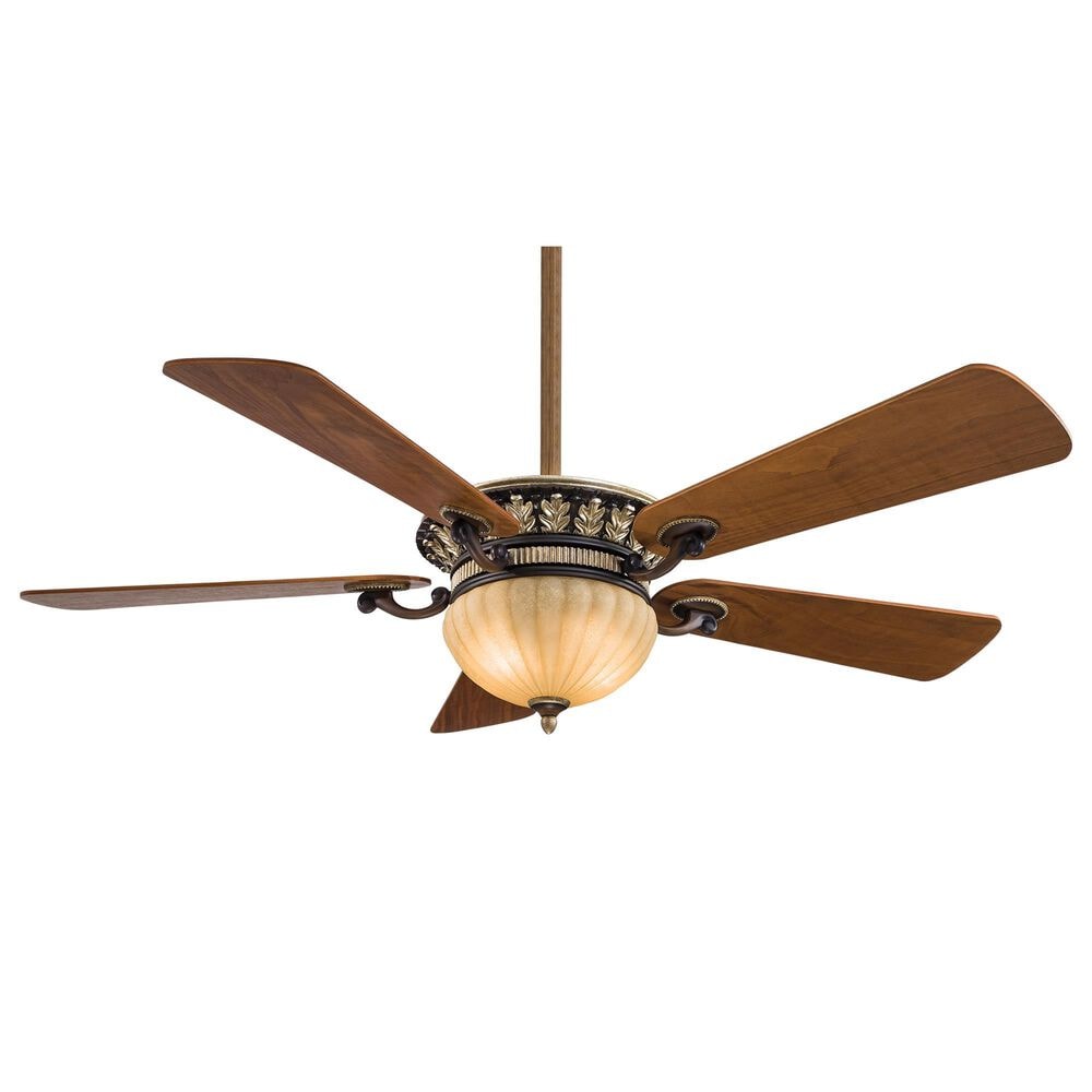 Minka-Aire Volterra 52" Ceiling Fan with LED Light in Belcaro Walnut, , large