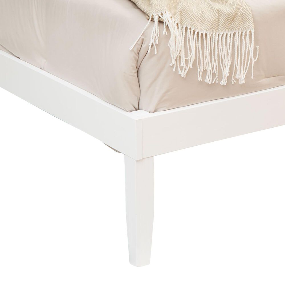 Linden Boulevard Portix Queen Platform Bed in White, , large
